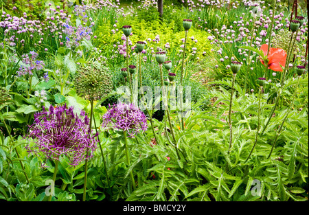 Il Potager giardino in ramoscelli di giardini in Swindon, Wiltshire, Inghilterra, Regno Unito Foto Stock