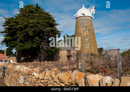 Progress Photography su Callington Mill a Oatlands, Tasmanian Midlands, circa 2009. È in fase di ripristino e dovrebbe funzionare nuovamente entro la fine del 2010. Foto Stock