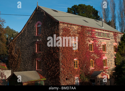 Il Mill Inn a Carrick in Tasmanian midlands è in una farina restaurato mulino. Foto Stock