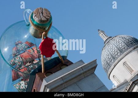 HMS Victory in una bottiglia da Yinka Shonibare Foto Stock