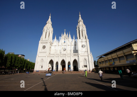 Puthan pally chiesa,più alto chiesa gotica in Asia,thrissur,kerala,l'india,asia Foto Stock