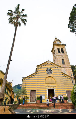 Portofino, provincia di Genova, liguria, Italy Foto Stock