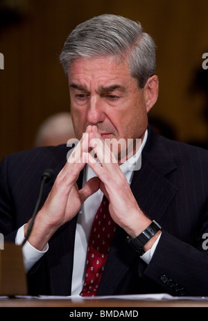 Capo del FBI Robert Mueller. Foto Stock