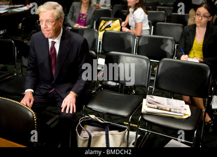 Ex Bear Stearns CEO James Cayne. Foto Stock