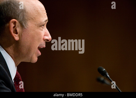 Goldman Sachs Group CEO Lloyd Blankfein. Foto Stock