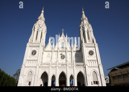 Puthan pally chiesa,più alto chiesa gotica in Asia,thrissur,kerala,l'india,asia Foto Stock