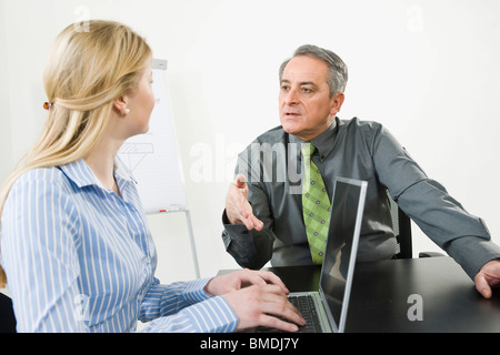 La gente di affari lavorare Foto Stock