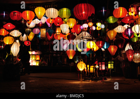 Lanterne, Hoi An, Quang Nam Provincia, Vietnam Foto Stock