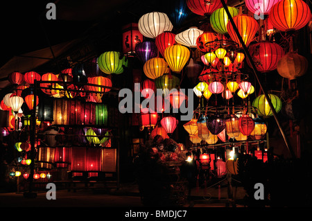 Lanterne, Hoi An, Quang Nam Provincia, Vietnam Foto Stock