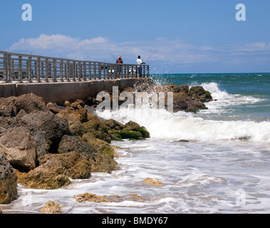 Sebastian ingresso sul litorale orientale della Florida Foto Stock