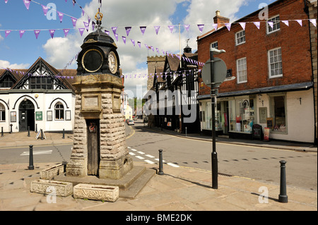 Much Wenlock Shropshire REGNO UNITO. Ispirazione per il Regno Unito i Giochi Olimpici 2012 chiamato mascotte Wenlock Foto Stock