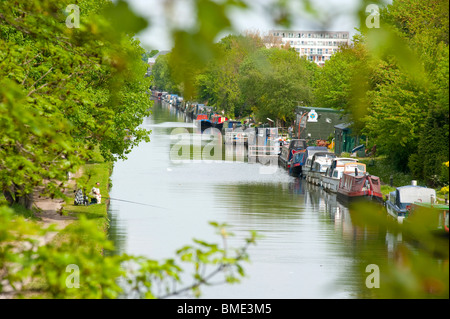 Bridgewater Canal Vendita Manchester REGNO UNITO Foto Stock