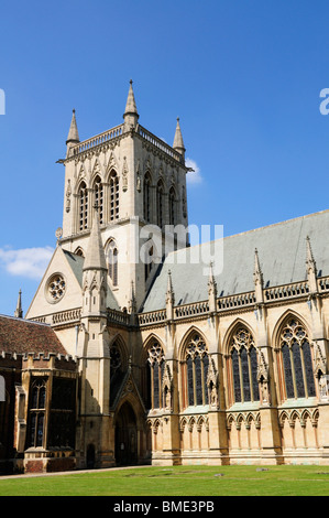 St John's College Chapel, Cambridge, Inghilterra, Regno Unito Foto Stock