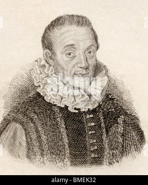 Jacques Auguste de tu aka Thuanus, 1553 1617. Storico francese. Foto Stock