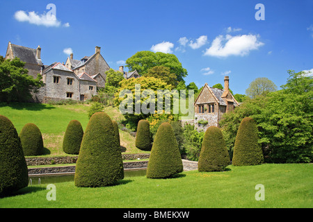 Mapperton House Gardens Vicino Beaminster, Dorset, England, Regno Unito Foto Stock