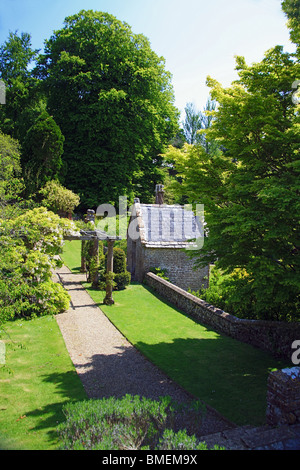 Mapperton House Gardens Vicino Beaminster, Dorset, England, Regno Unito Foto Stock