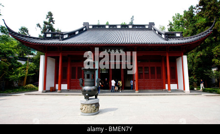 Memorial Hall di Yue Fei, Hangzhou, nella provincia di Zhejiang, Cina Foto Stock