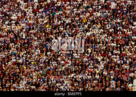 Ventole a evento sportivo. Foto Stock