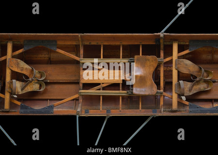 Dettaglio di una barca a remi Foto Stock