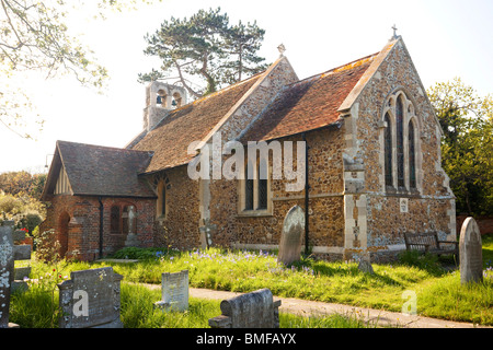 La chiesa parrocchiale di St Marys in FRINTON ON SEA, Essex, Regno Unito Foto Stock