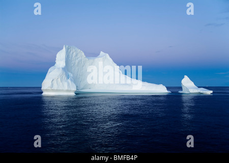 Iceberg nel Mare del Labrador, Canada Foto Stock