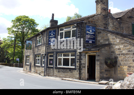 La Turchia Inn, Gooseye, nello Yorkshire, Inghilterra Foto Stock