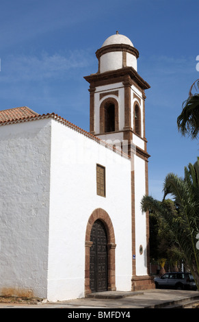 La chiesa nella città storica Antigua, Isola Canarie Fuerteventura, Spagna Foto Stock