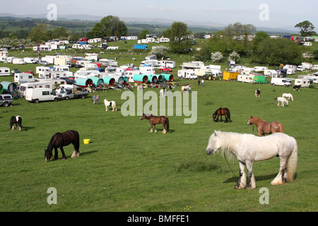 Appleby Horse Fair, Appleby-In-Westmorland, Cumbria, England, Regno Unito Foto Stock