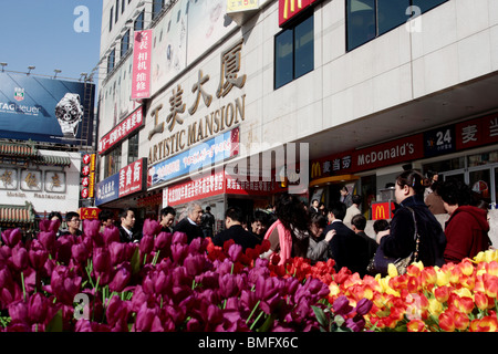 Residenza artistica, Wangfujing, Pechino, Cina Foto Stock