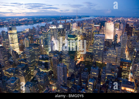 Dettaglio della città di New York, Agosto 2008 Foto Stock