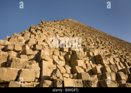 Kairo: Giza: Piramide di Cheope Foto Stock