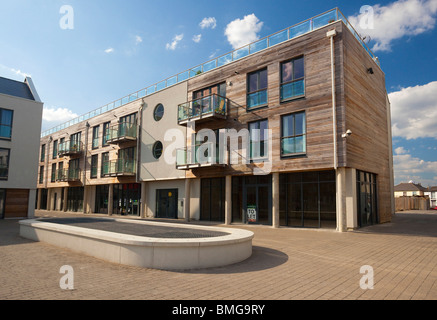 Waterside Marina Appartamenti a Brightlingsea Foto Stock