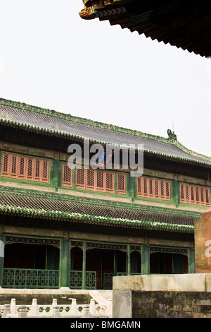 Wenyuange Pavilion, Città Proibita a Pechino, Cina Foto Stock