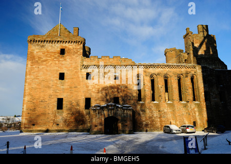 Linlithgow Palace in West Lothian, Scozia Foto Stock