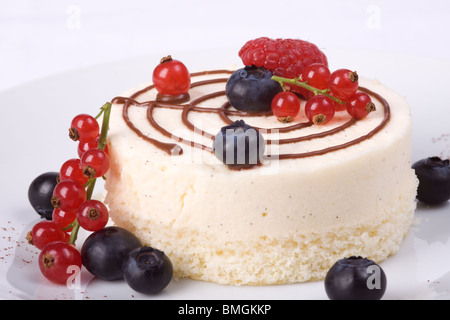 Crostata con frutti di bosco Foto Stock