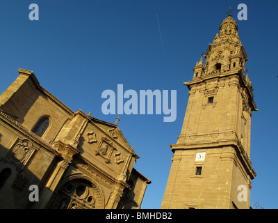 Cattedrale. Santo Domingo de la Calzada. La Rioja. Spagna. Modo di St James. Foto Stock