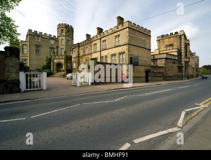 Scuola di Rugby, parte dell'edificio principale, Rugby, Warwickshire, Regno Unito Foto Stock