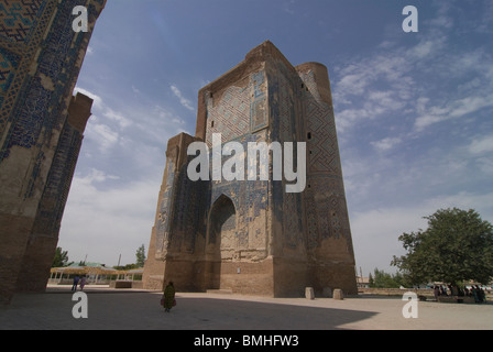 Palazzo Ak-Saray, Timur's Summer Palace, Shakrisabz, Uzbekistan Foto Stock