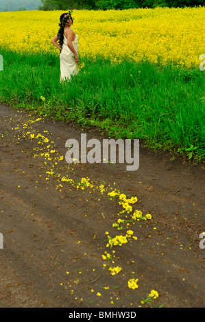 donne, europa, donna, donna, donna, primavera, Foto Stock