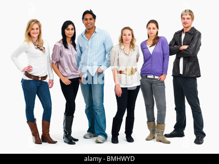 Gruppo di persone Foto Stock
