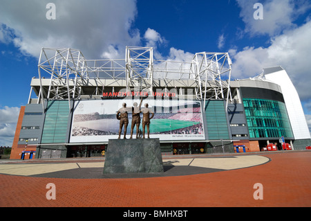 Old Trafford Football Ground home di Mancester United, il Teatro dei sogni Foto Stock