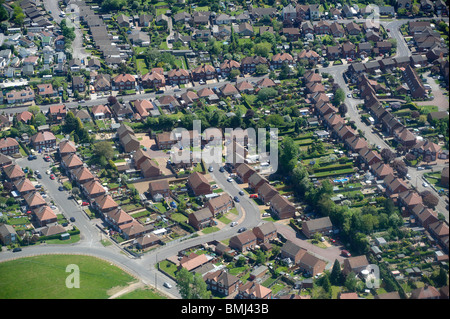 Suburban Gran Bretagna, Nottingham East Midlands, England, Regno Unito Foto Stock