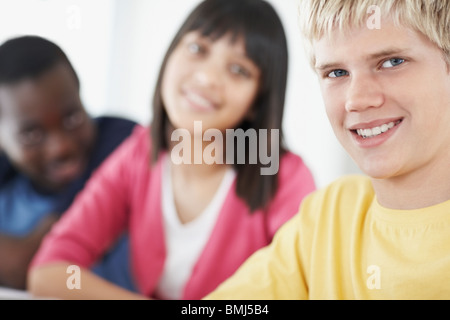 Gli studenti in aula Foto Stock