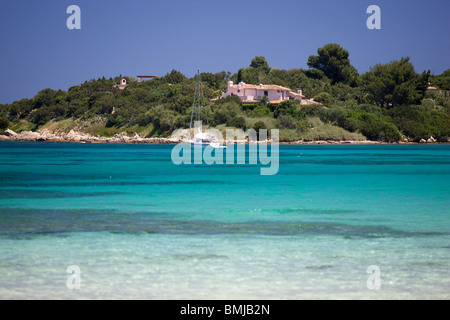 L'Italia, Sardegna, Porto Rotondo, vacanza mare, spiaggia, mare, estate, blu, colore Foto Stock