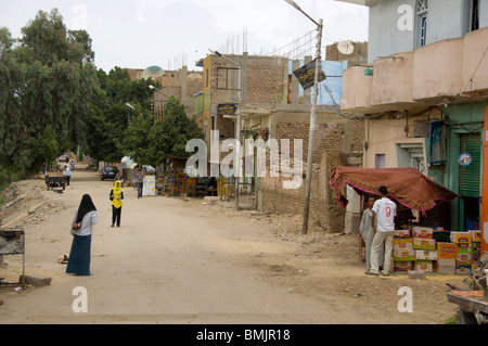 Egitto Luxor. Vista tipica della vita di tutti i giorni. Foto Stock