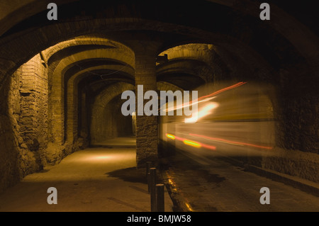 Storica città di Guanajuato, Galerena Tunnel, Provincia di Guanajuato, Messico Foto Stock