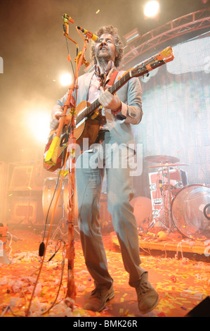 Il Flaming Lips eseguire presso il Padiglione LC in Columbus Ohio Foto Stock