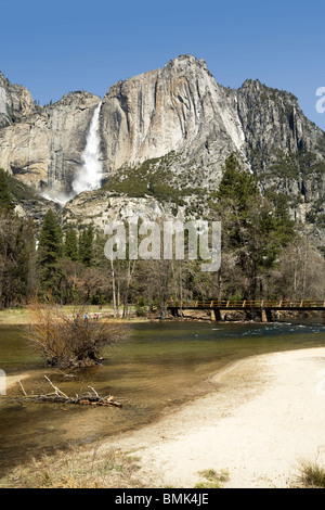 Yosemite Falls,Yosemite National Park, California, Stati Uniti d'America Foto Stock