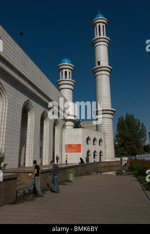 La moschea centrale, Almaty, Kazakhstan Foto Stock