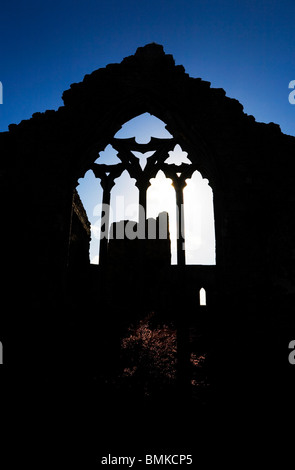 Xiii secolo abbazia domenicana, Athenry, nella contea di Galway, Irlanda Foto Stock